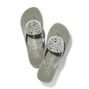 Artful Platform Flip Flops
