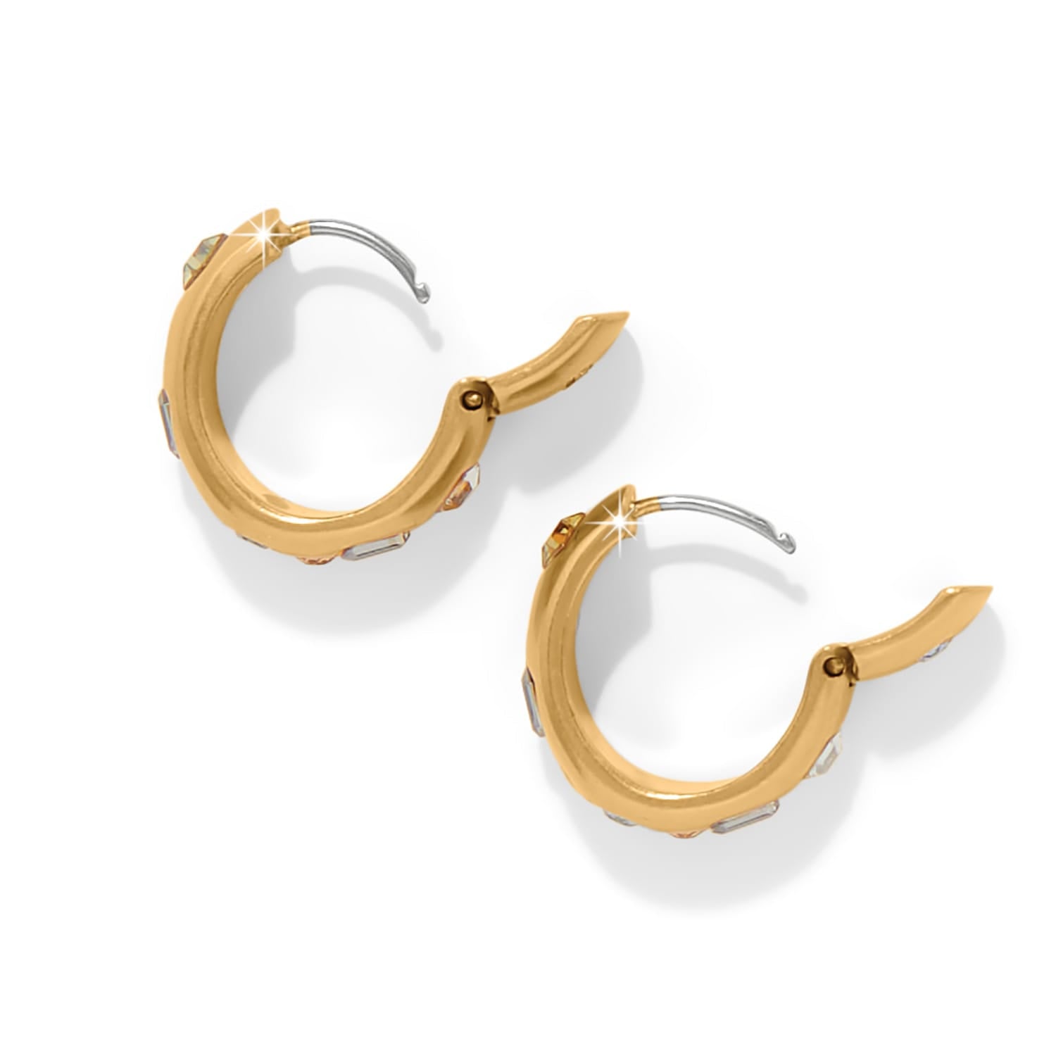 B Radiant Hoop Earrings - Image 2