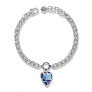 Colormix Heart Blues Bracelet