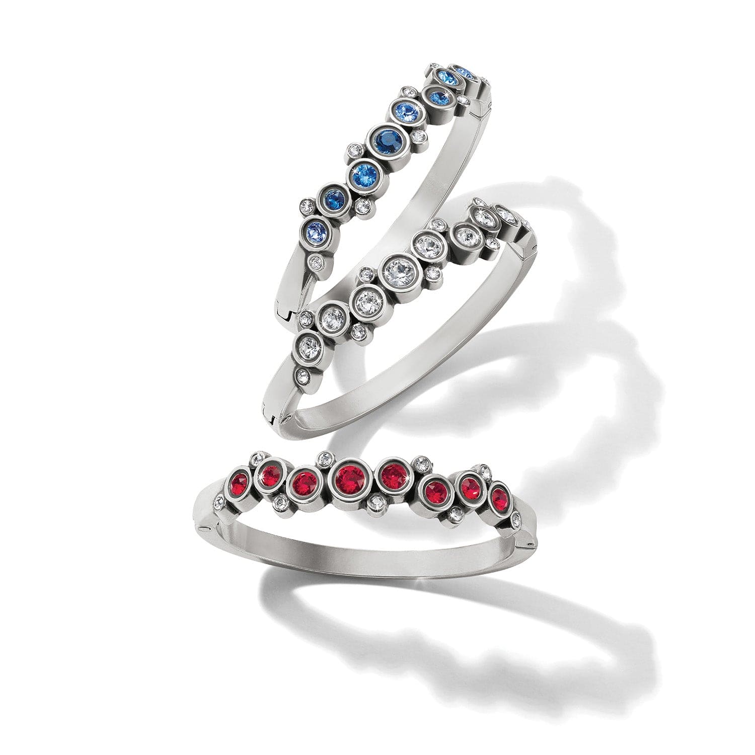Constella Cluster Hinged Bangle - Image 10