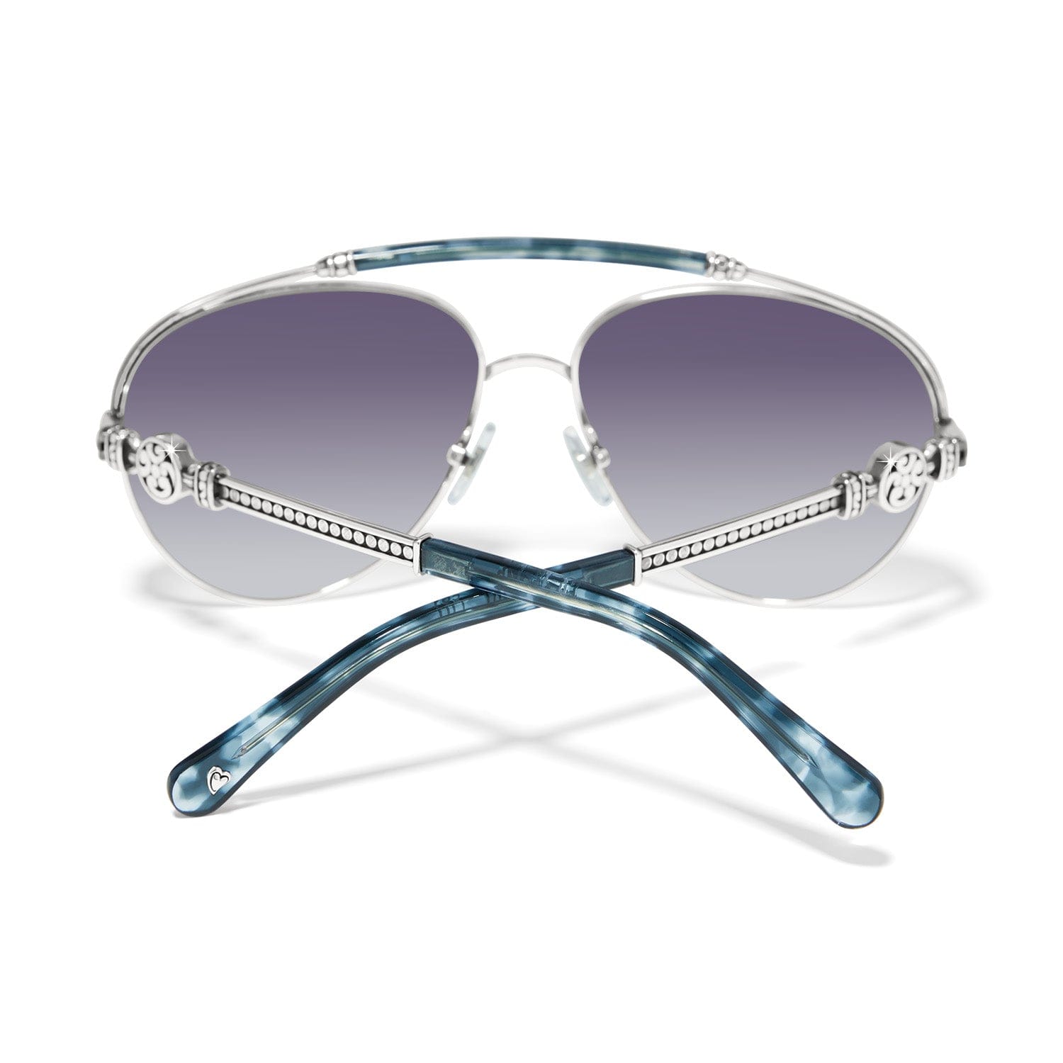 Contempo Medallion Aviator Sunglasses - Image 3