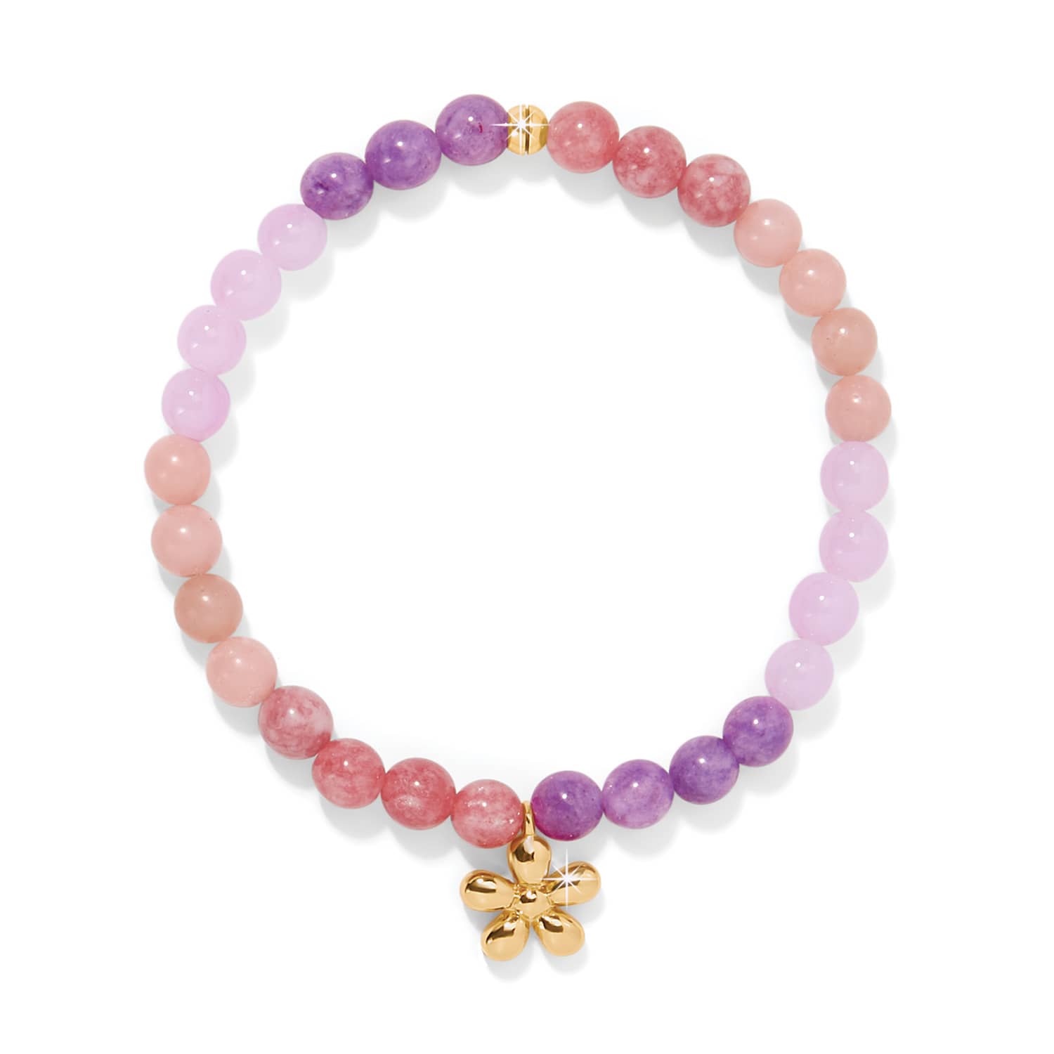 Enchanting Flower Stretch Bracelet - Image 2