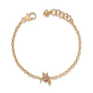 Enchanting Gem Hummingbird Bracelet