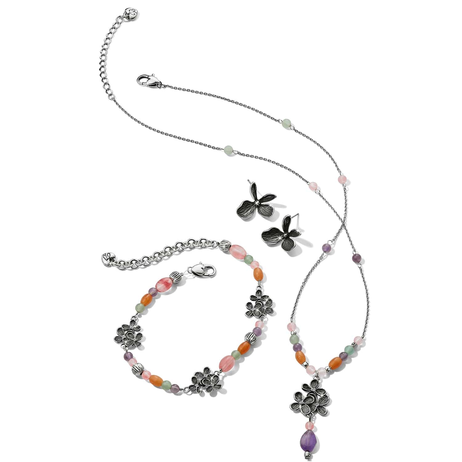 Everbloom Trellis Drop Necklace - Image 3