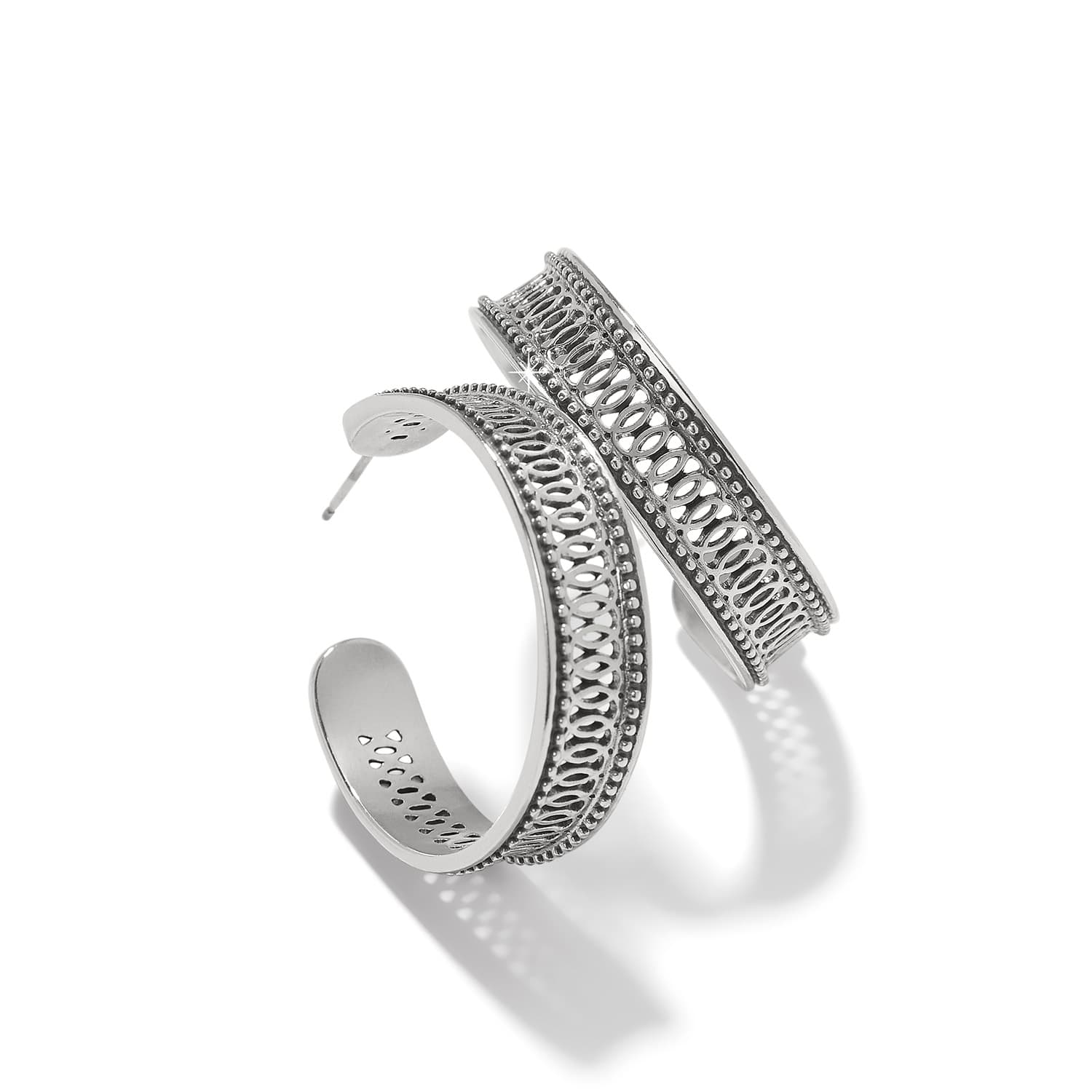 Ferrara Siena Large Hoop Earrings - Image 4