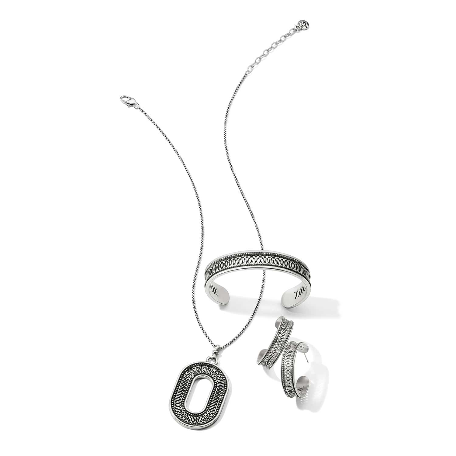 Ferrara Siena Large Hoop Earrings - Image 5