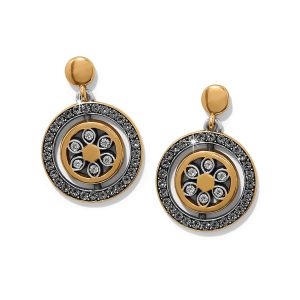 Flora Shine Petite Post Drop Earrings
