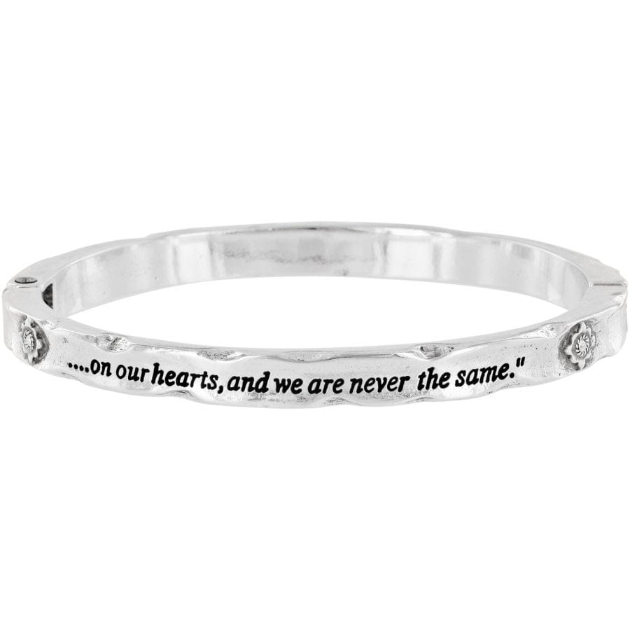 Footprints Hinged Bangle - Image 2