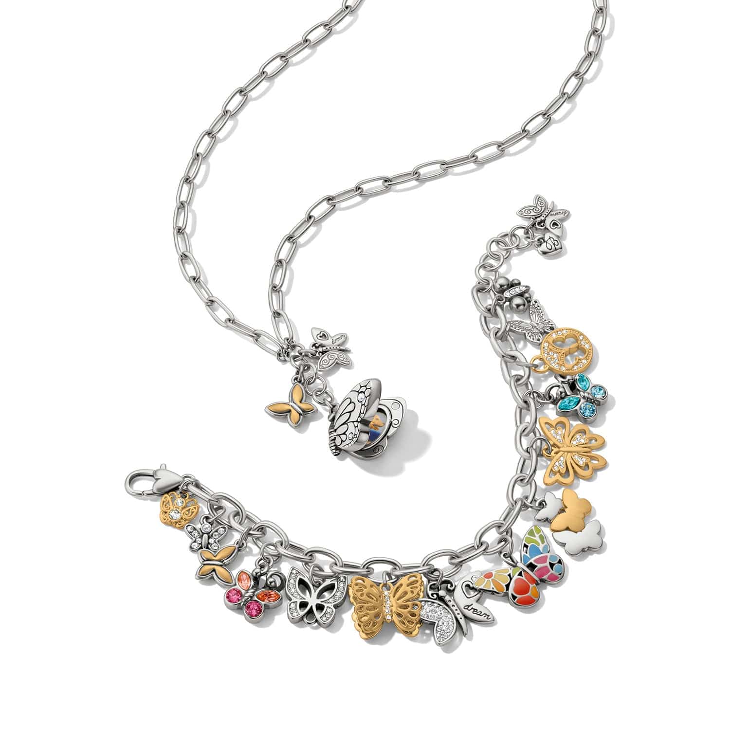 Forever Butterfly Charm Bracelet - Image 4