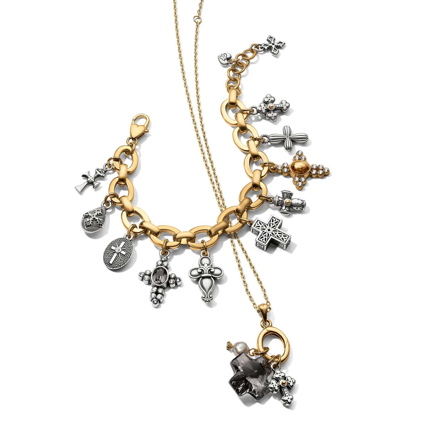 Heavenly Cross Short Necklace - Image 4