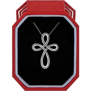 Interlok Petite Cross Necklace Gift Box