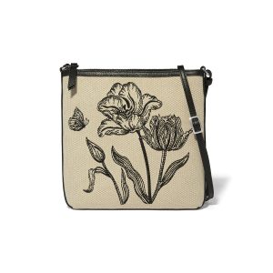 La Tulipe Noir Fifi Cross Body Pouch