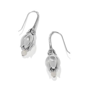 La Tulipe Petal French Wire Earrings