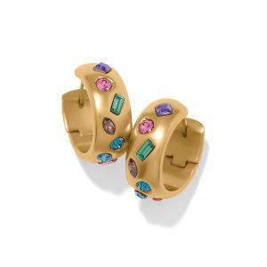 Love Messages B Radiant Bright Hoop Earrings