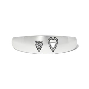 Love Messages B Simple Hinged Bangle