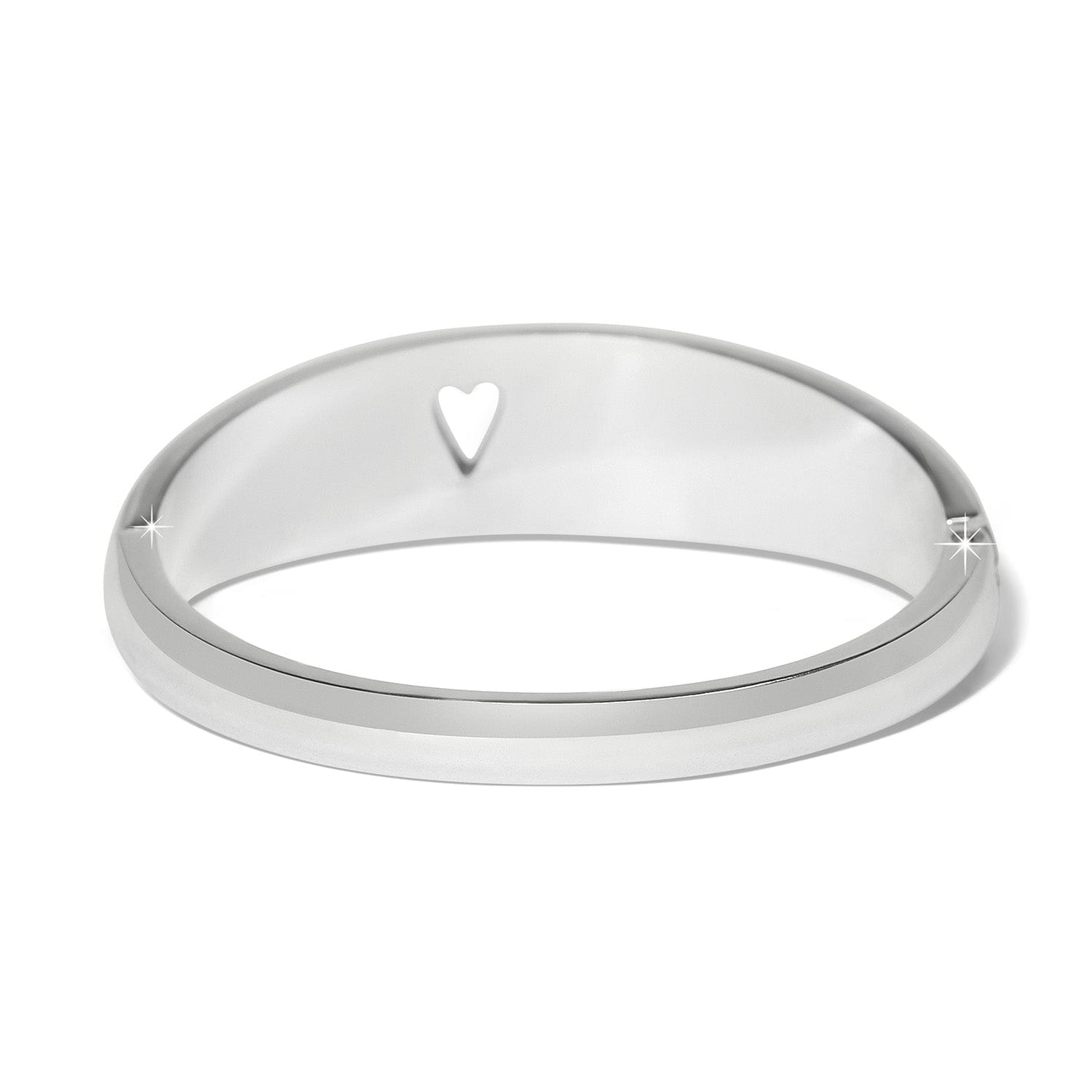 Love Messages B Simple Hinged Bangle - Image 2