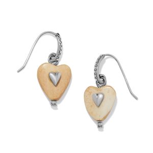 Love Messages I Am Grateful Wood French Wire Earri