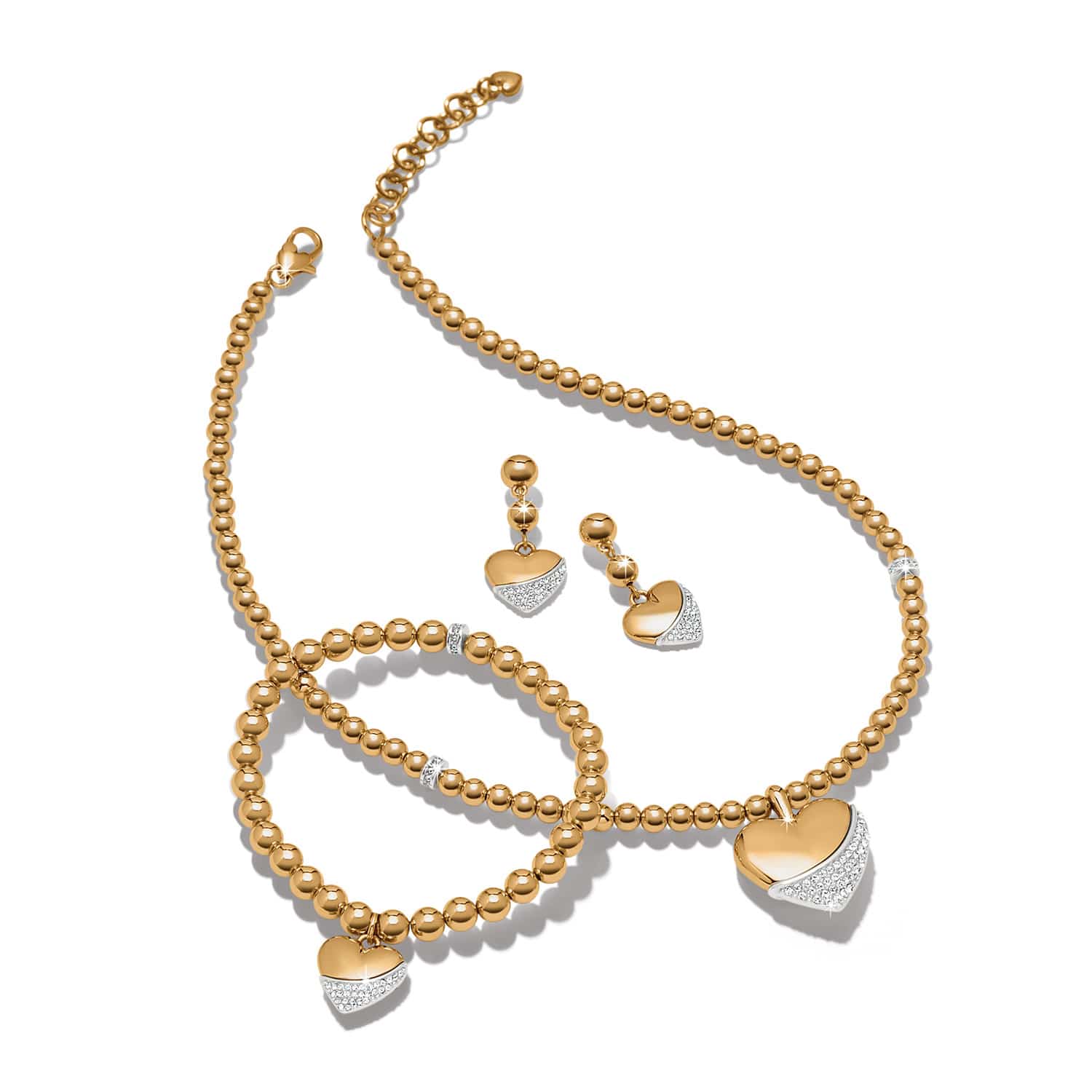 Meridian Petite Wave Heart Necklace - Image 10