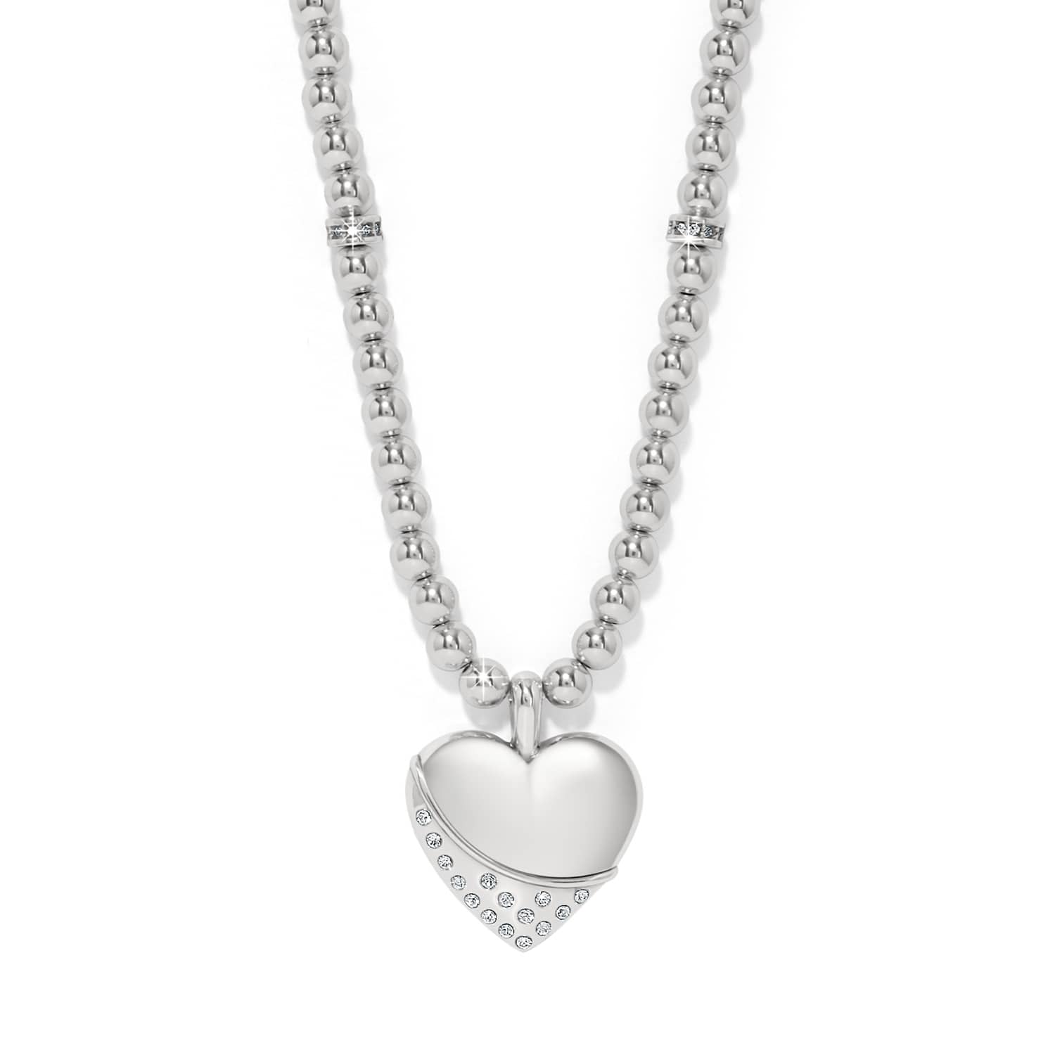 Meridian Petite Wave Heart Necklace - Image 2