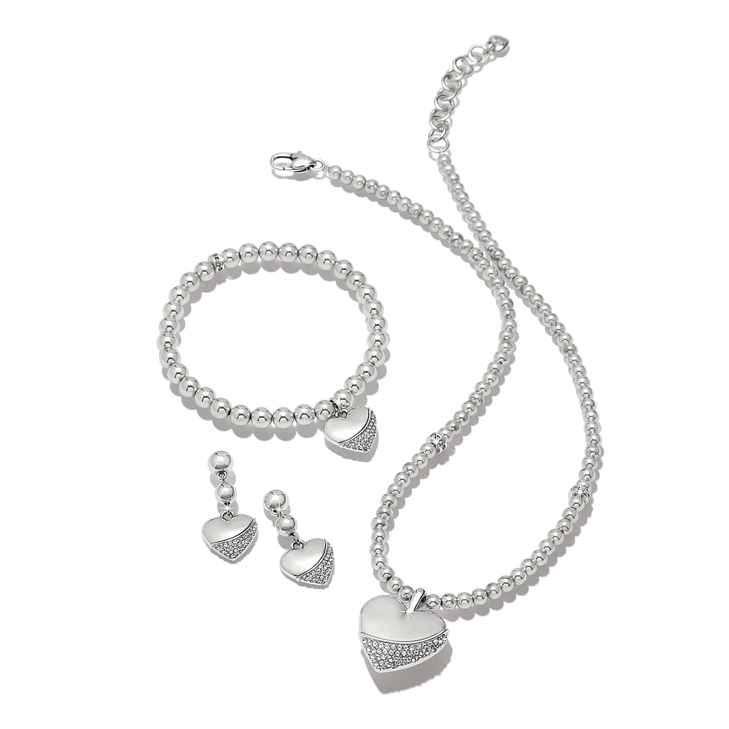 Meridian Petite Wave Heart Necklace - Image 4