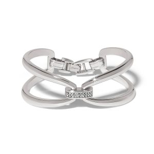 Meridian Swing Duet Hinged Bangle