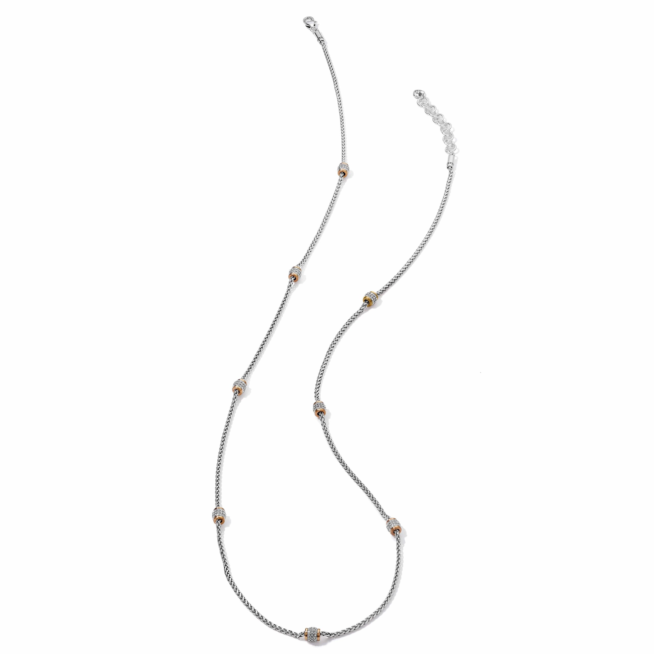 Meridian Two Tone Long Necklace - Image 2