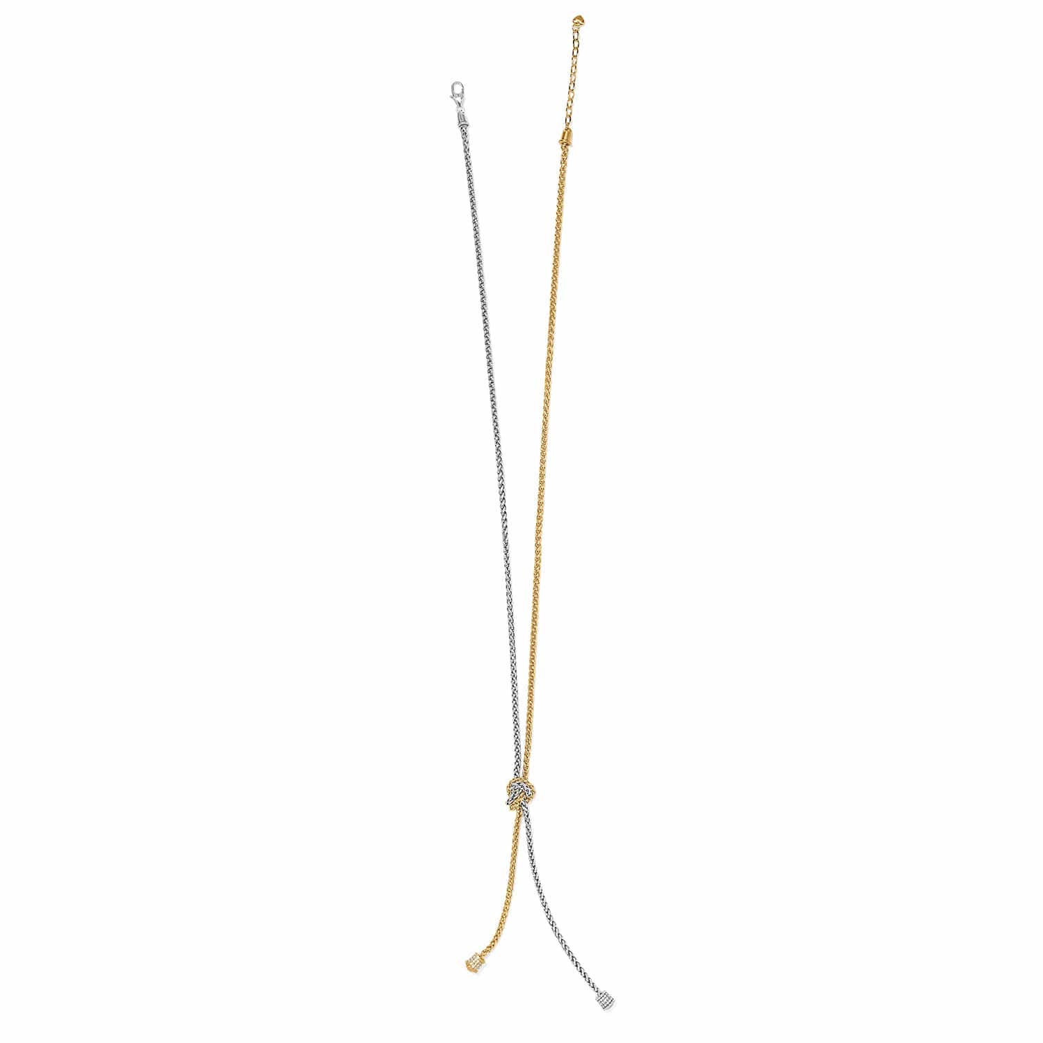 Meridian Ventus Two Tone Y Necklace - Image 2