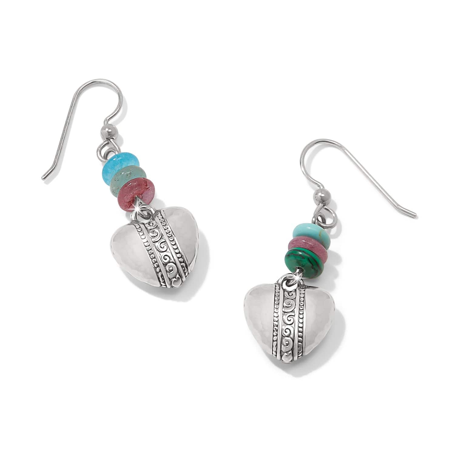 Mingle Sweetheart Bead French Wire Earrings - Image 2