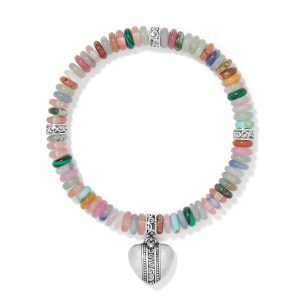Mingle Sweetheart Bead Stretch Bracelet