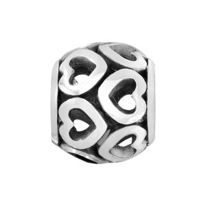 Open Heart Bead