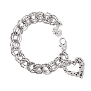 Pebble Heart Bracelet