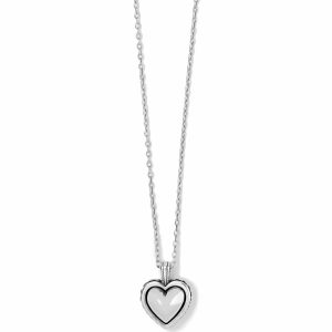 Pretty Tough Bold Heart Petite Necklace