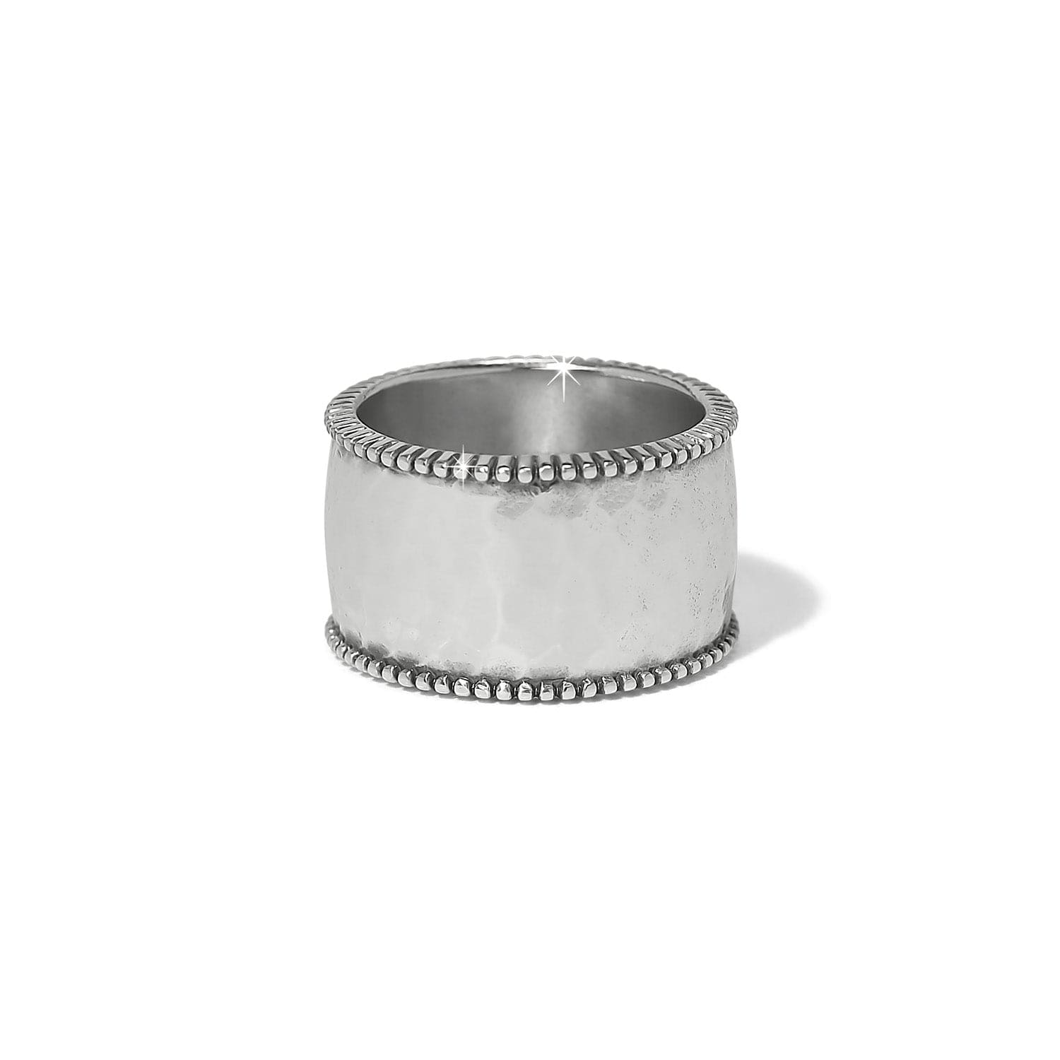 Pretty Tough Gem Wide Band Ring - Image 9