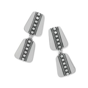Pretty Tough Geo Post Drop Earrings