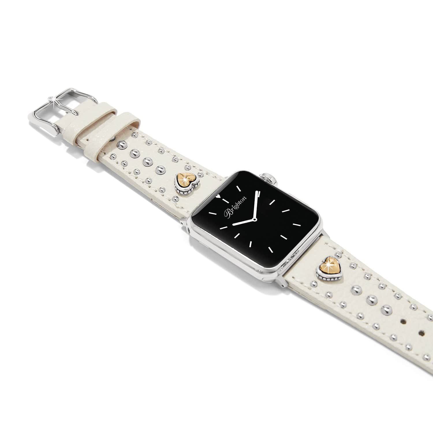Pretty Tough Heart Leather Watch Band - Image 2