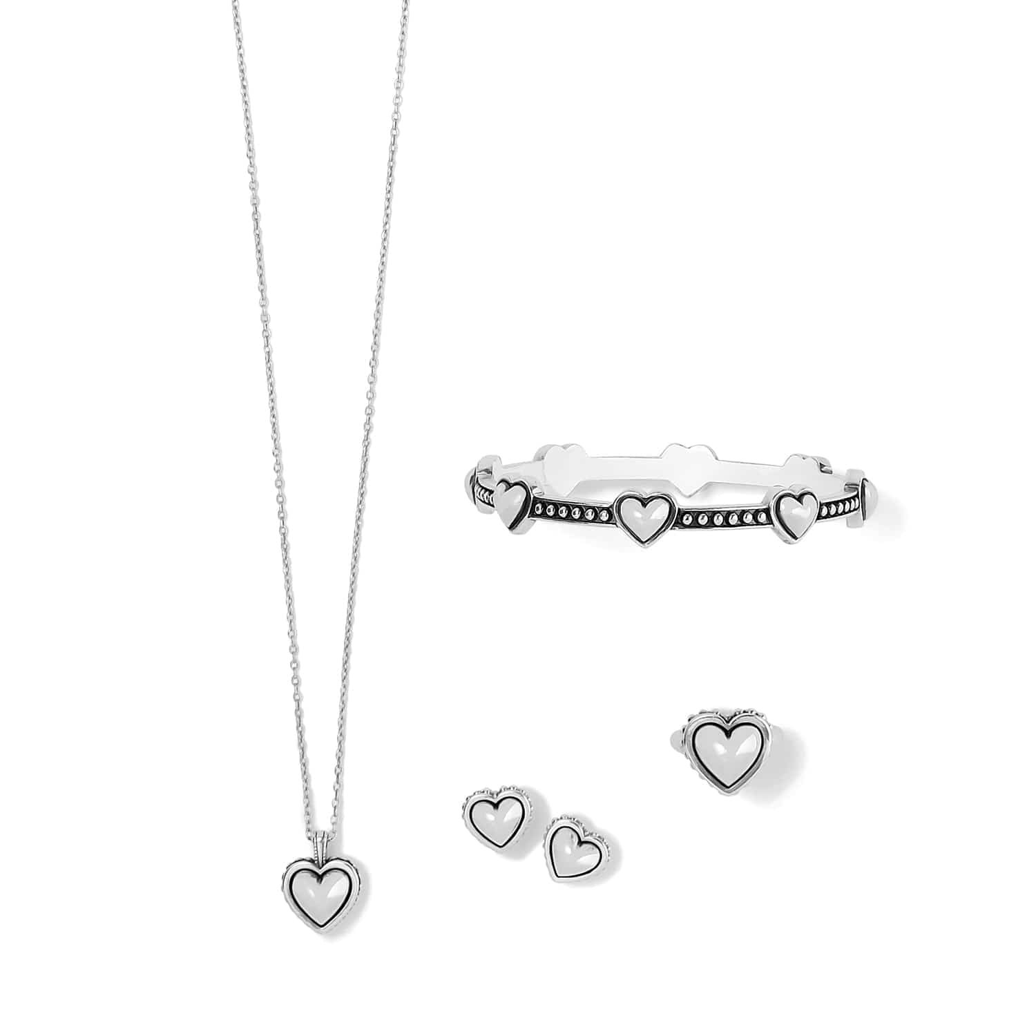 Pretty Tough Petite Heart Post Earrings - Image 3