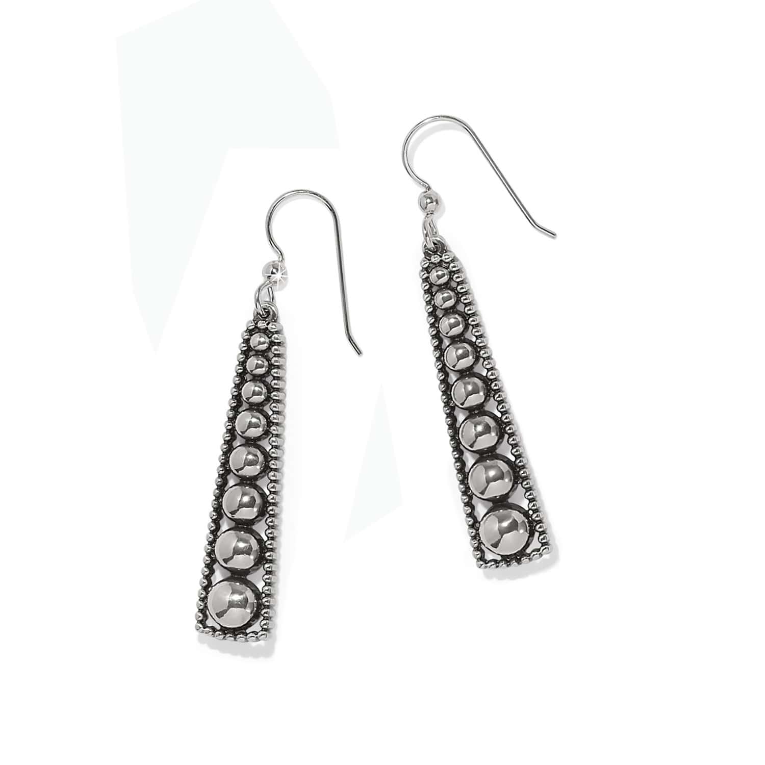 Pretty Tough Pyramid French Wire Earrings - Image 2