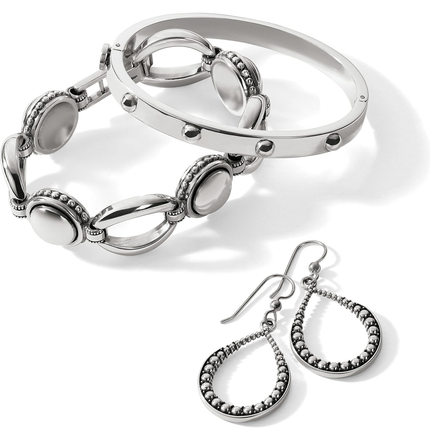 Pretty Tough Teardrop French Wire Earrings - Image 2