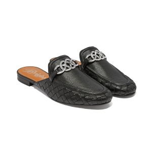 Sage Interlok Woven Mule