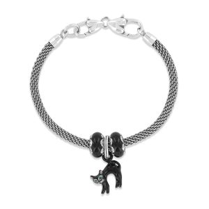 Scaredy Cat Charm Bracelet