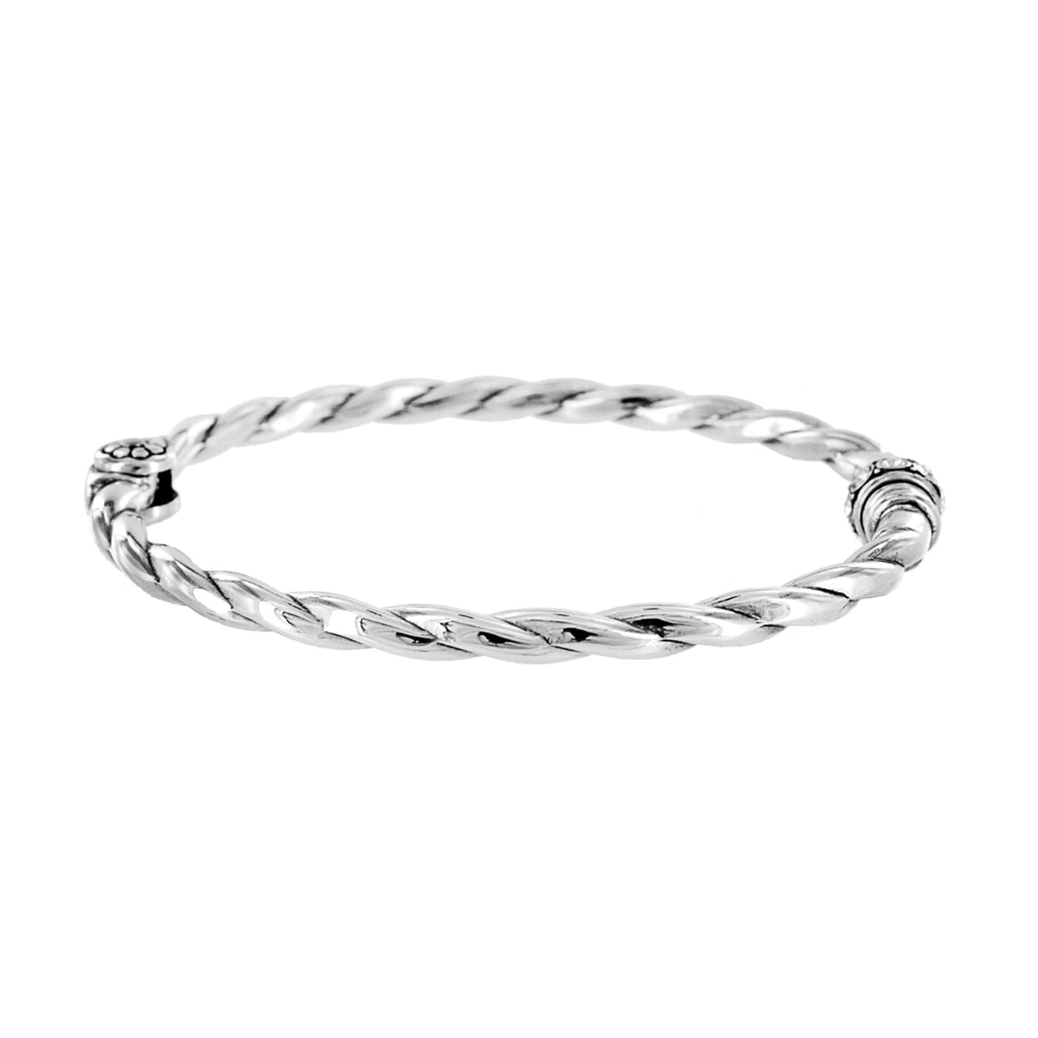Shimmer Hinged Bangle - Image 2