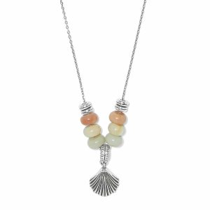 Silver Shells Bay Necklace