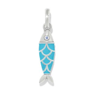 Sun and Sea Fish Charm