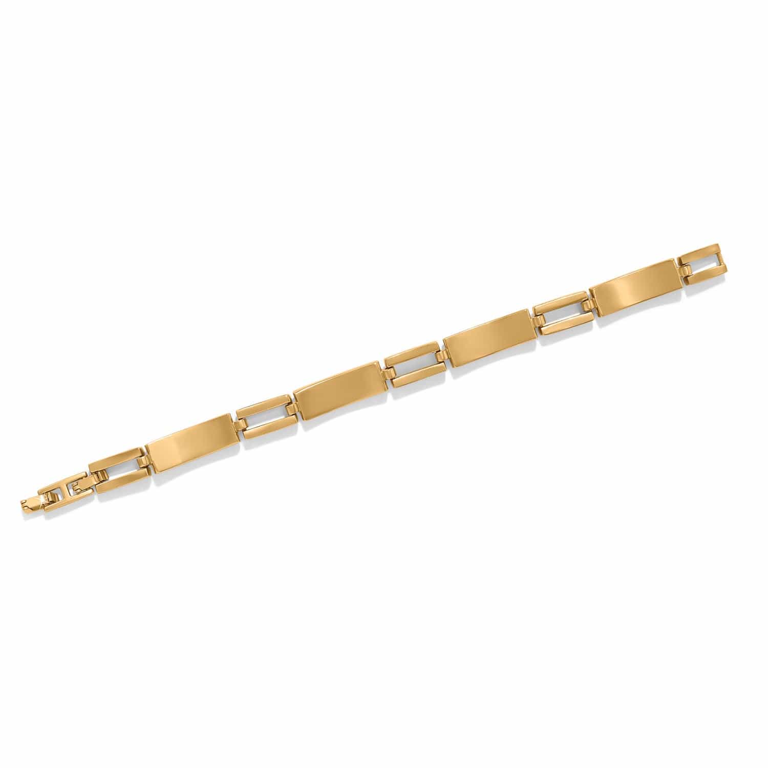 Trust Your Journey Golden Link Bracelet - Image 2