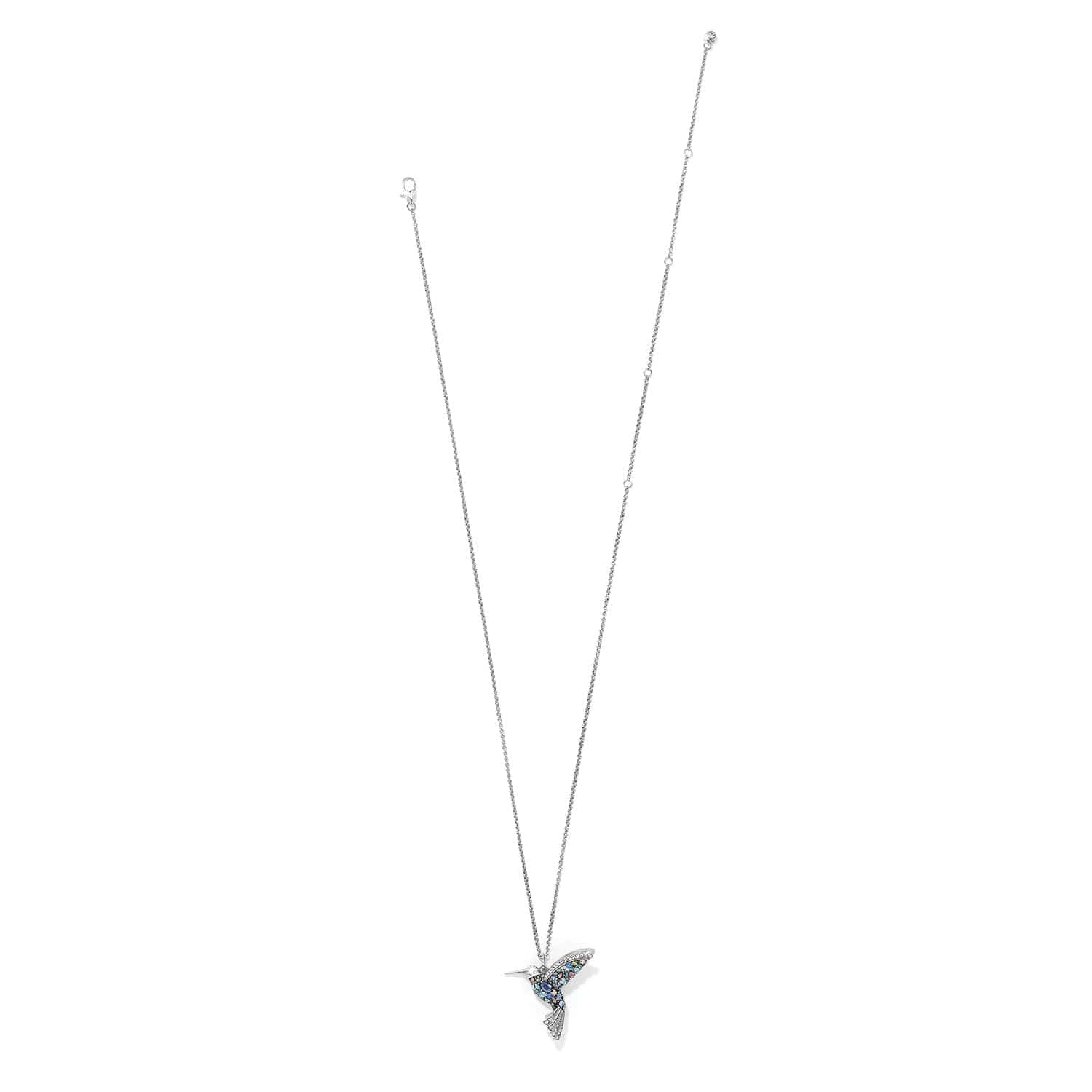 Trust Your Journey Hummingbird Necklace - Image 2