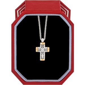Venezia Petite Cross Necklace Gift Box