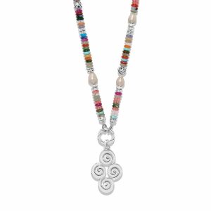 Vertigo Hues Token Charm Necklace